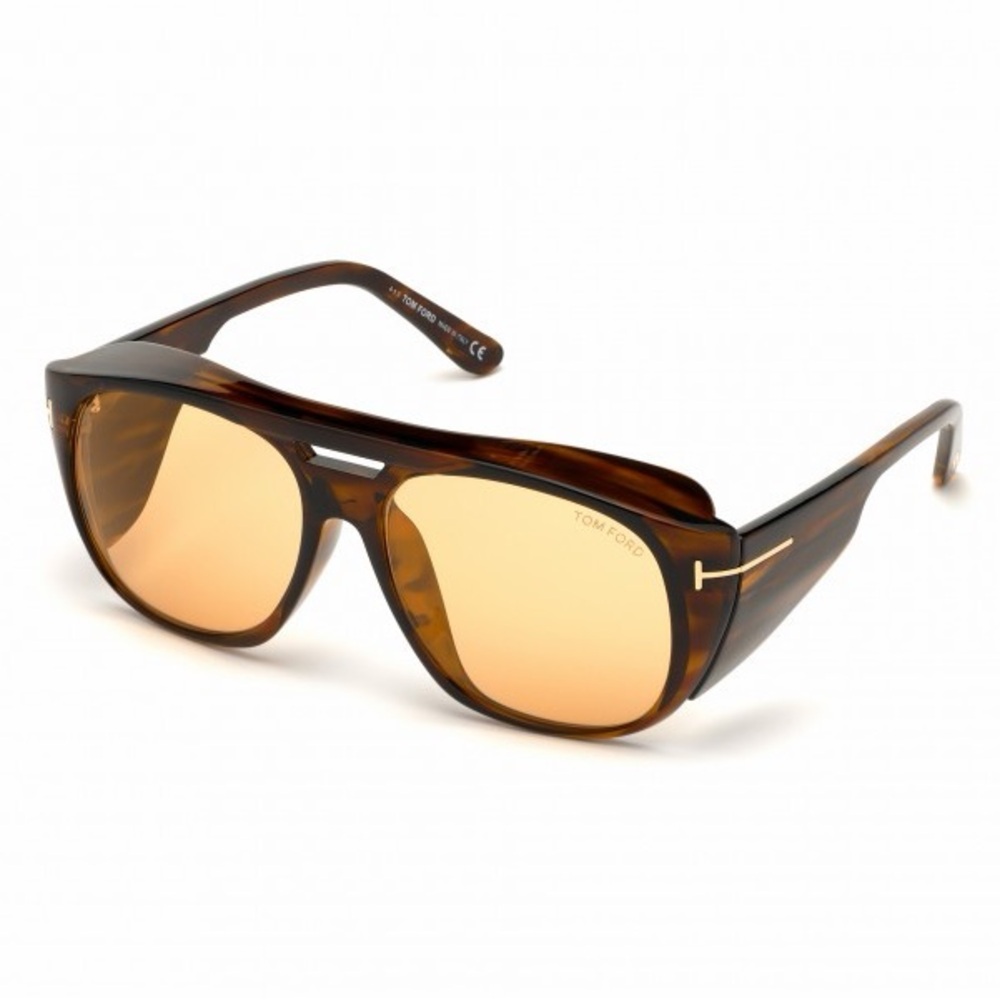 New! Unisex Tom Ford Fender Tortoise Shell Sunglasses - Picture 6 of 8